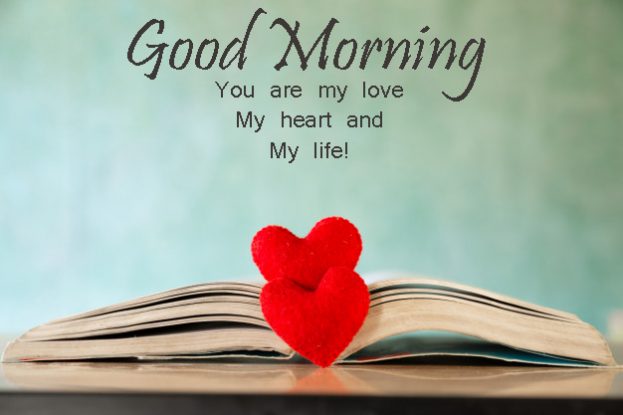 Good Morning Romantic Heart - Good Morning Images, Quotes, Wishes, Messages, greetings & eCard Images - Good Morning Images, Quotes, Wishes, Messages, greetings & eCard Images