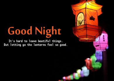 Good Night Images With Lanterns - Good Morning Images, Quotes, Wishes, Messages, greetings & eCard Images