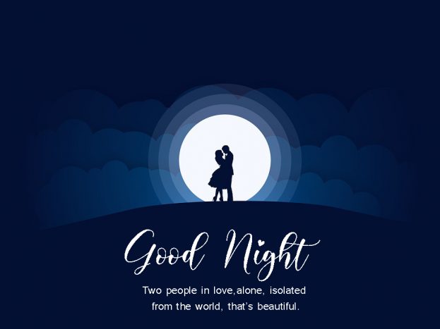 Good Night Two People In Love - Good Morning Images, Quotes, Wishes, Messages, greetings & eCard Images
