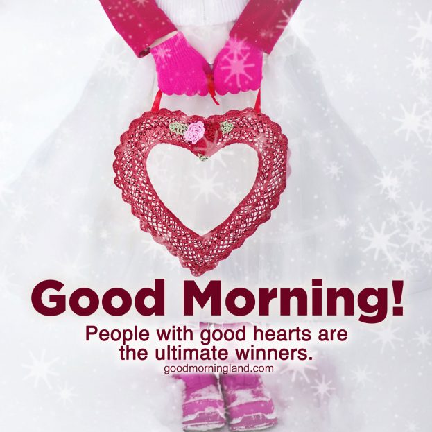 Spread love in the morning with Good Morning Hearts Images - Good Morning Images, Quotes, Wishes, Messages, greetings & eCard Images