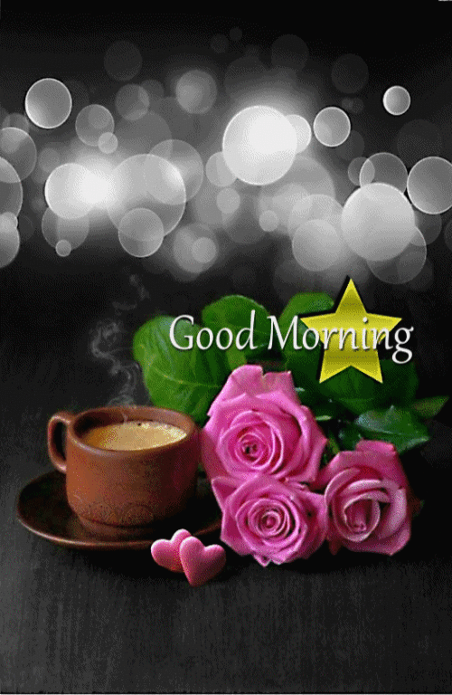 Good Morning Coffee, Flowers, Stars Gifs - Good Morning Images, Quotes,  Wishes, Messages, greetings & eCards
