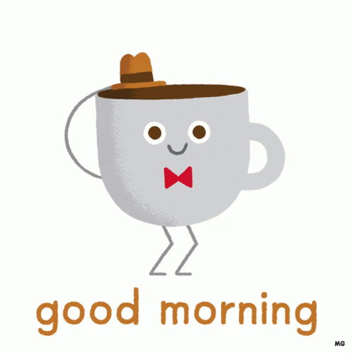 Good Morning GIF Funny Mug Dance Download - Good Morning Images, Quotes, Wishes, Messages, greetings & eCard Images