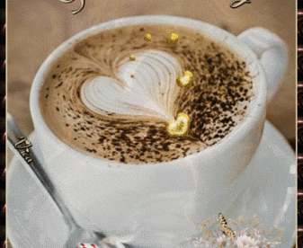Good Morning Love Butterfly Tea GIF - Good Morning Images, Quotes, Wishes, Messages, greetings & eCard Images