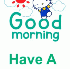 Good Morning Nice Day Happy Kitty GIF - Good Morning Images, Quotes, Wishes, Messages, greetings & eCard Images