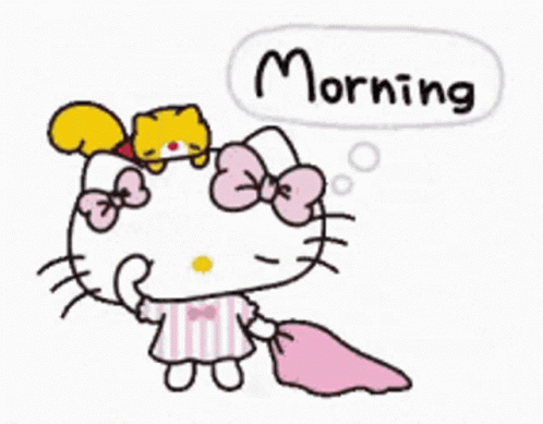Good Morning Sad Girl And Cat GIFS - Good Morning Images, Quotes, Wishes, Messages, greetings & eCard Images