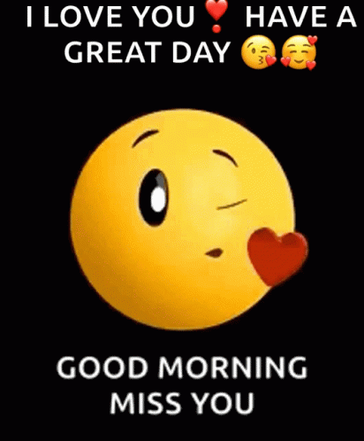 Good Morning Emoji Love Kiss GIFs - Good Morning Images, Quotes, Wishes,  Messages, greetings & eCards