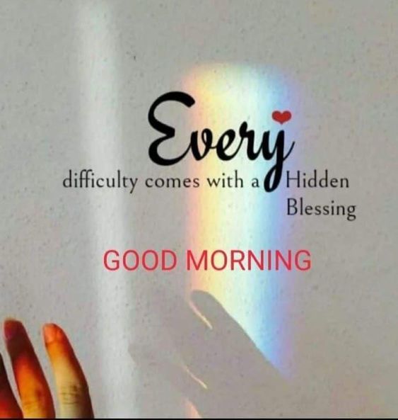 Good Morning With A Hidden Blessings In Images - Good Morning Images, Quotes, Wishes, Messages, greetings & eCard Images