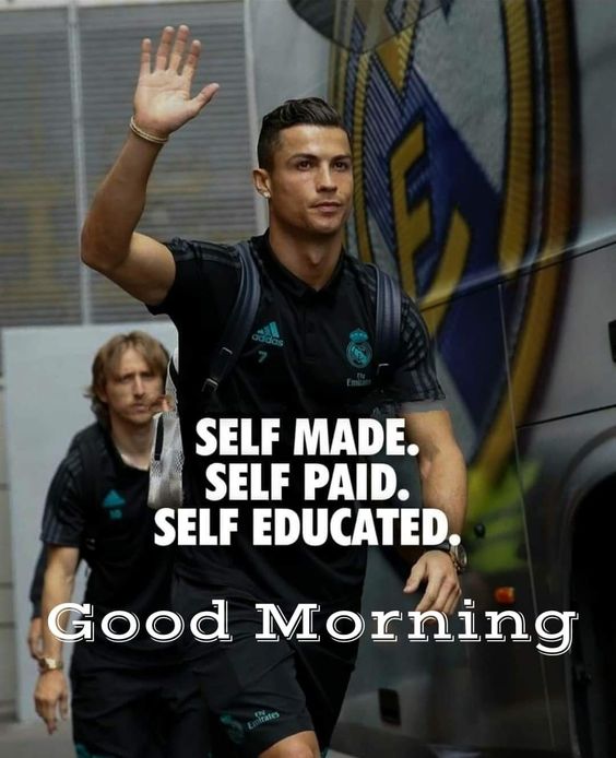 Cristiano Ronaldo Good Morning Quotes - Good Morning Images, Quotes, Wishes, Messages, greetings & eCard Images