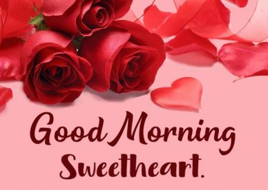 Sweetheart Good Morning High-Quality Royalty Free Images