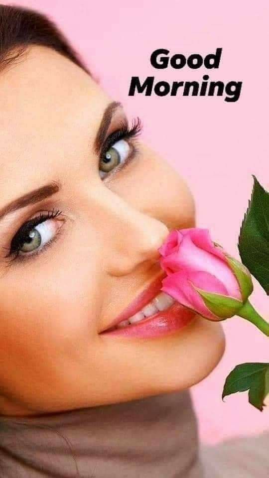 The Most Beautiful Pictures Of Girls And Flowers Good Morning Cards - Good Morning Images, Quotes, Wishes, Messages, greetings & eCard Images