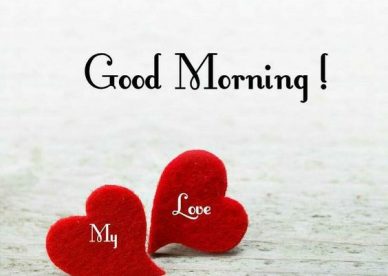 Two Love Heart With good Morning Pictures - Good Morning Images, Quotes, Wishes, Messages, greetings & eCard Images