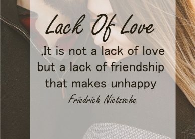 Romantic Lack Of Love Quotes