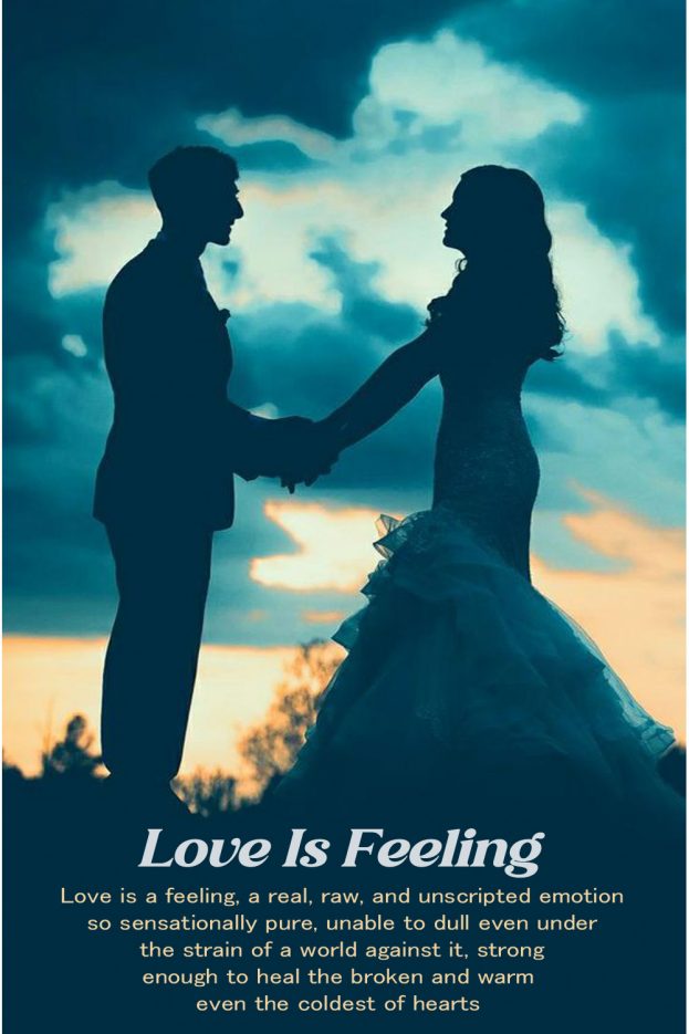 New Quotes About Love is Feeling